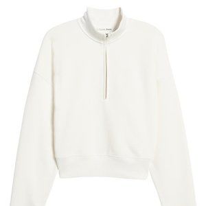 Reformation Marla zip sweatshirt